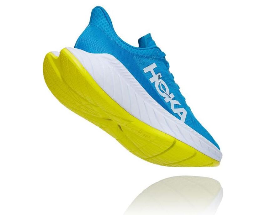 HOKA ONE ONE Carbon X 2 for Women Diva Blue / Citrus