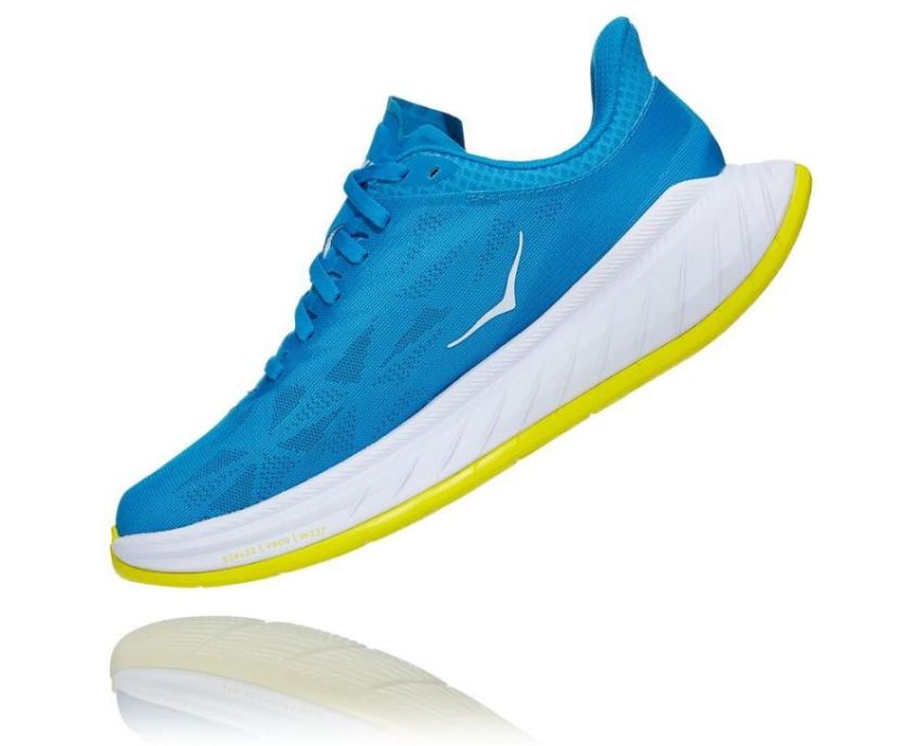 HOKA ONE ONE Carbon X 2 for Women Diva Blue / Citrus