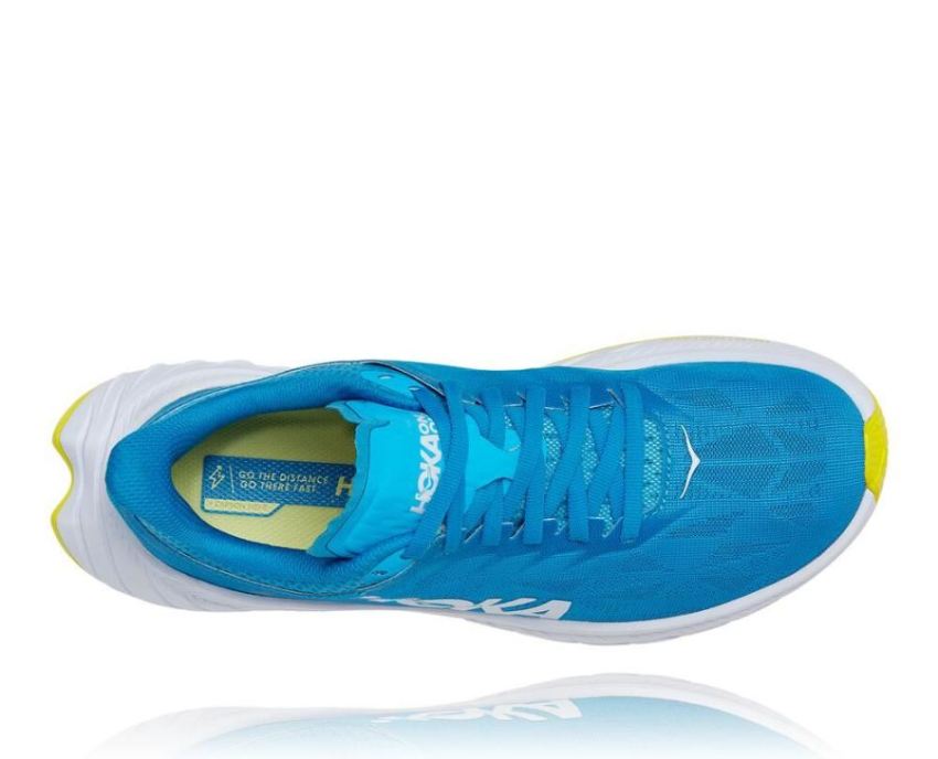 HOKA ONE ONE Carbon X 2 for Women Diva Blue / Citrus