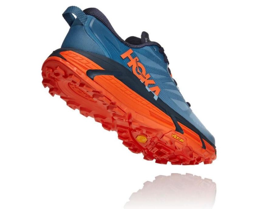 HOKA ONE ONE Mafate Speed 3 for Men Provincial Blue / Carrot