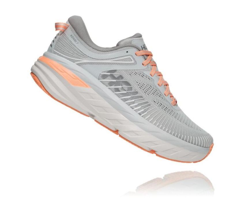 HOKA ONE ONE Bondi 7 for Women Harbor Mist / Sharkskin