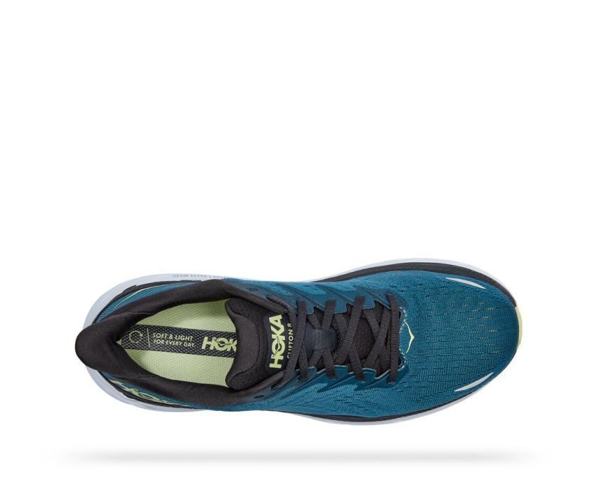 MENS CLIFTON 8 BLUE CORAL / BUTTERFLY